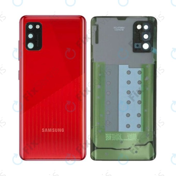 Samsung Galaxy A41 A415F - Batériový Kryt (Prism Crush Red) - GH82-22585B Genuine Service Pack