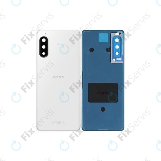 Sony Xperia 10 II - Batériový Kryt (White) - A5019528A Genuine Service Pack