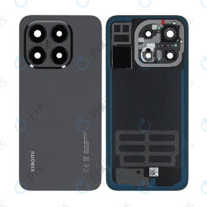 Batériový kryt pre Xiaomi 15T 5G, Black, 5600090O12A00, Genuine Service Pack