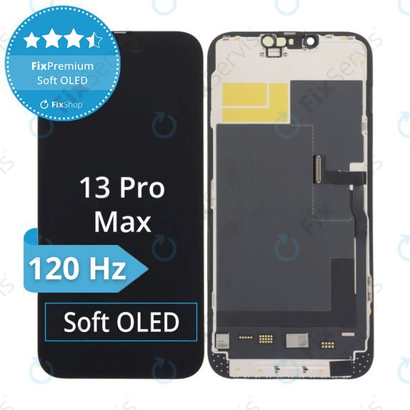Displej Soft OLED pre iPhone 13 Pro Max, Dotykové sklo s rámom, DIAGNOSTIC