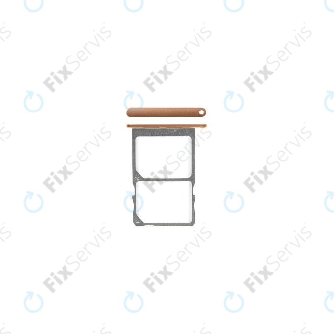 Nokia 3 - SIM Slot (Copper White) - MENE152006A Genuine Service Pack