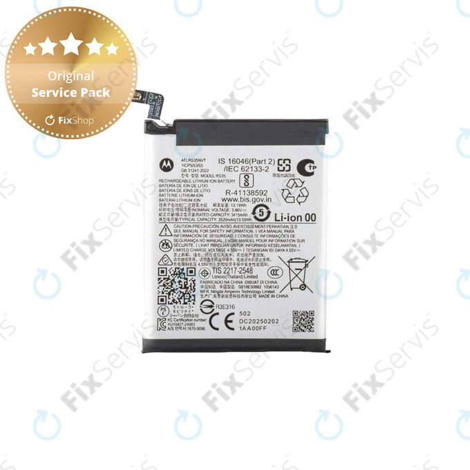 Motorola Razr 60 Ultra - Batéria RS35 3520mAh - SB18E50882 Genuine Service Pack