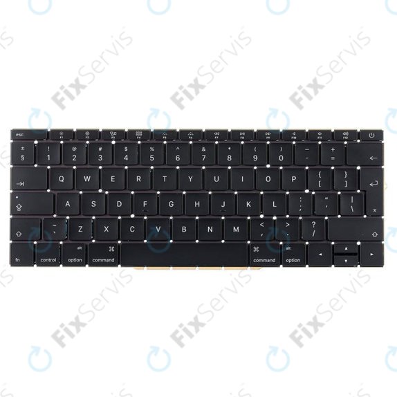 Apple MacBook Pro 13" A1708 (Late 2016 - Mid 2017) - Klávesnica UK