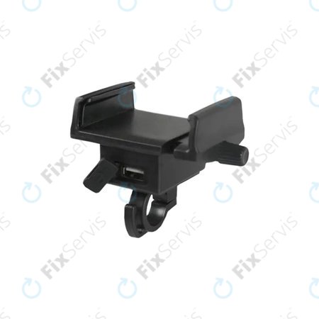 USB Nabíjačka s Držiakom na Mobilný Telefón (12V, 36V, 48V, 60V, 72V)
