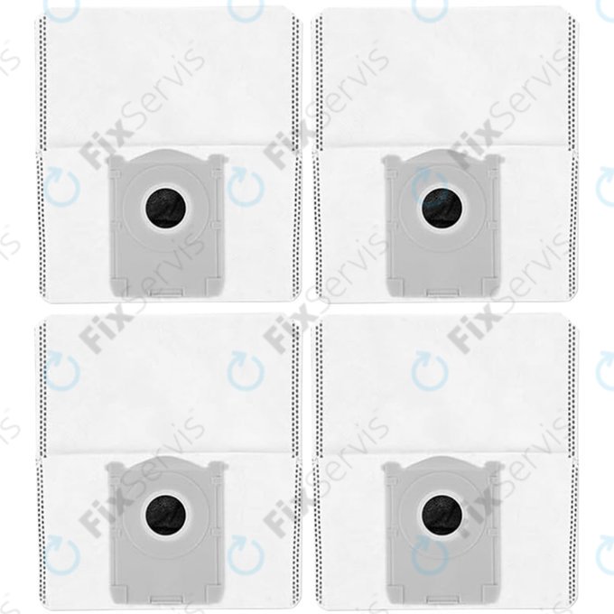 Vrecko do vysávača, 4 ks pre Ecovacs Deebot T30c, T50-series, T80-series, X8-series, X9 Pro-series