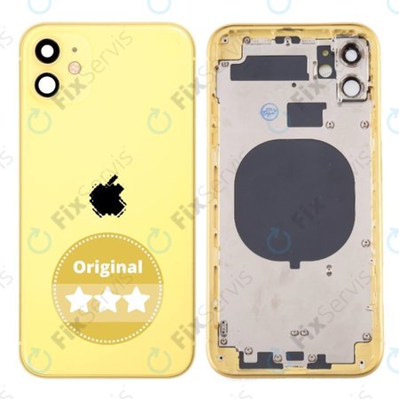 Apple iPhone 11 - Zadný Housing (Yellow) Original