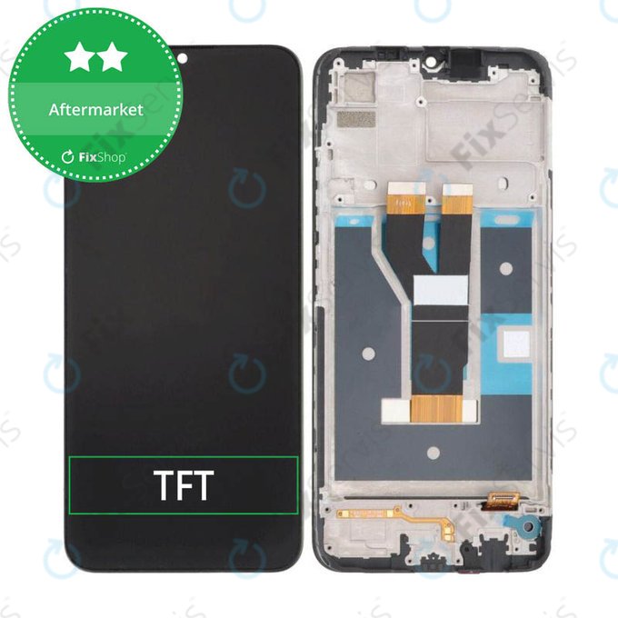 Realme C11 2021 RMX3231 - LCD Displej + Dotykové Sklo + Rám TFT