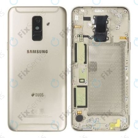 Samsung Galaxy A6 Plus A605 (2018) - Batériový Kryt (Gold) - GH82-16431D Genuine Service Pack