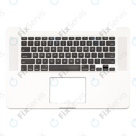 Apple MacBook Pro 15" A1398 (Late 2013 - Mid 2014) - Horný Rám Klávesnice + Klávesnica US