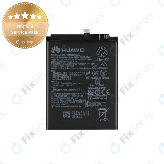 Huawei P40 Lite - Batéria HB486586ECW 4100mAh - 24023099 Genuine Service Pack