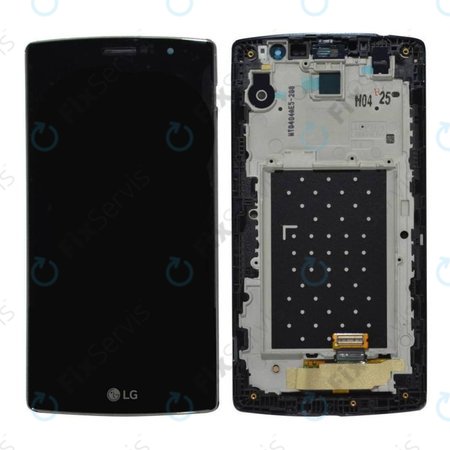 LG G4s H735 - LCD Displej + Dotykové Sklo Rám (Čierna) - ACQ88470601 Originál