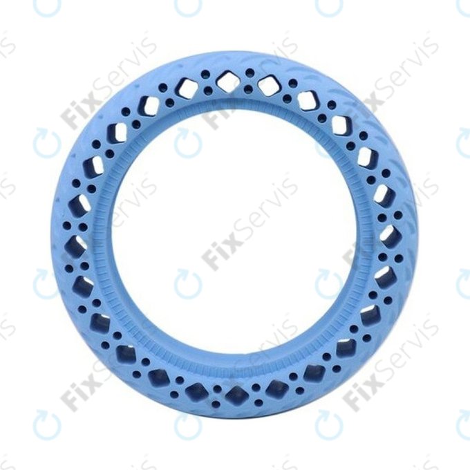 Xiaomi Mi Electric Scooter 1S, 2 M365, Essential, Pro, Pro 2 - Odolná Plná Bezdušová Pneumatika (Typ 2) (Blue)