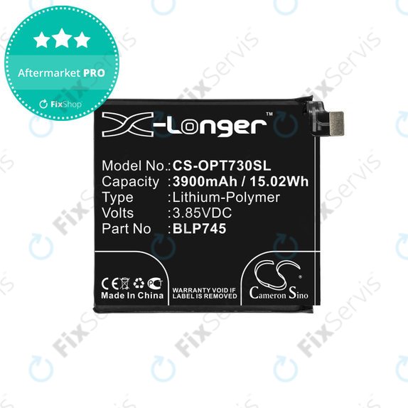 OnePlus 7T Pro - Batéria BLP745 3900mAh HQ