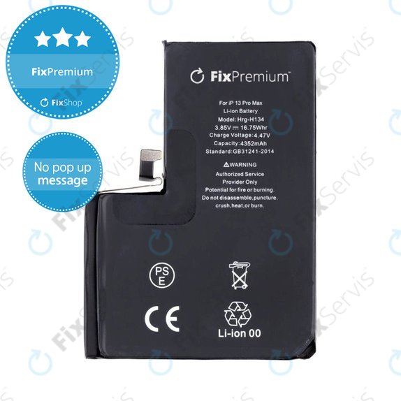 Batéria pre iPhone 13 Pro Max, 4352mAh, DIAGNOSTIC