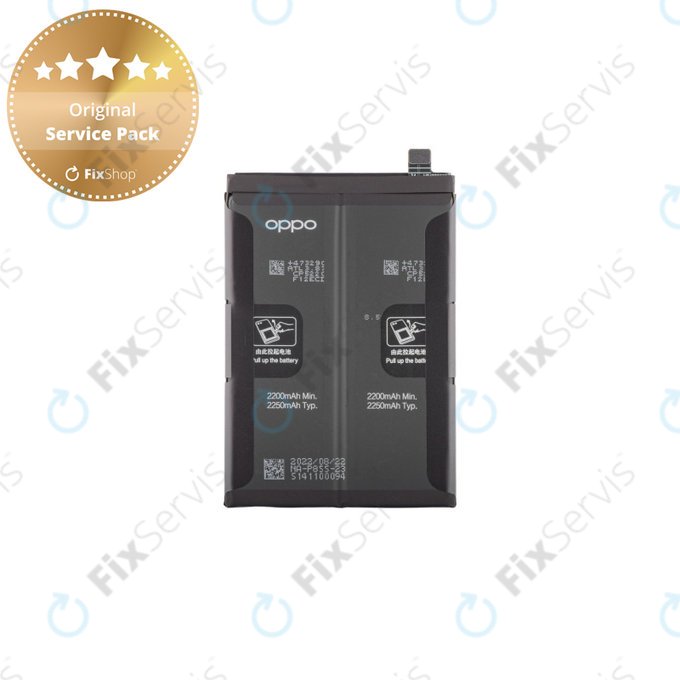 Batéria pre Oppo Reno 7 5G, Find X5 Lite, 4500mAh, 4909886, Genuine Service Pack
