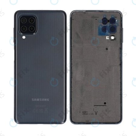 Samsung Galaxy M22 M225F - Batériový Kryt (Black) - GH82-26674A Genuine Service Pack