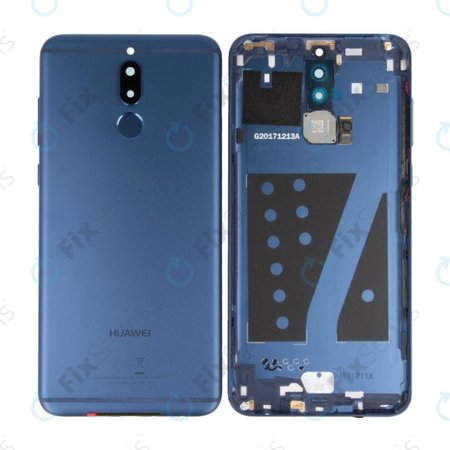 Huawei Mate 10 Lite RNE-L21 - Batériový Kryt + Senzor Odtlačku Prsta (Aurora Blue) - 02351QQE, 02351QXM Genuine Service Pack
