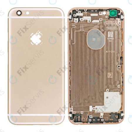 Apple iPhone 6 - Zadný Housing (Gold)