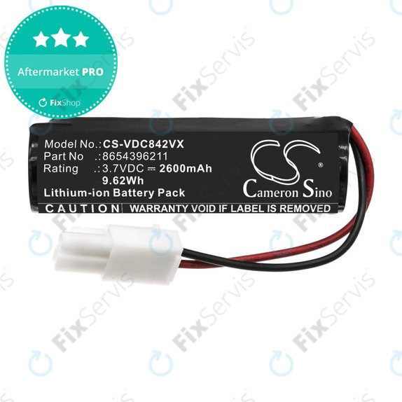 Batéria pre Vileda Quick & Clean, 2600mAh, Li-Ion, 3.7V, 8654396211, HQ