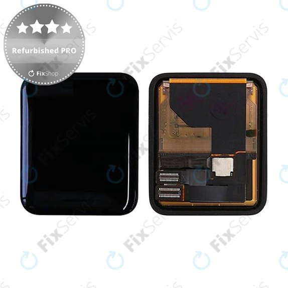 LCD Displej pre Apple Watch 1 38mm, Dotykové sklo bez rámu, Refurbished PRO