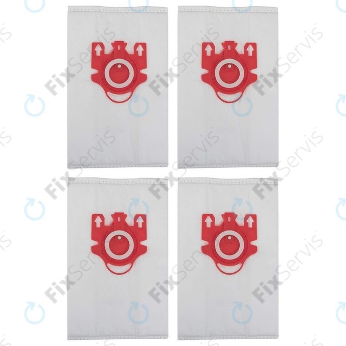 Vrecko do vysávača, 4 ks pre Miele Compact C1, Compact C2, Complete C1, S4, S6, S 241 - S 799