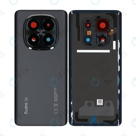 Xiaomi Redmi Note 14 Pro+ 5G 24094RAD4G - Batériový Kryt (Midnight Black) - 5600240O16U00 Genuine Service Pack