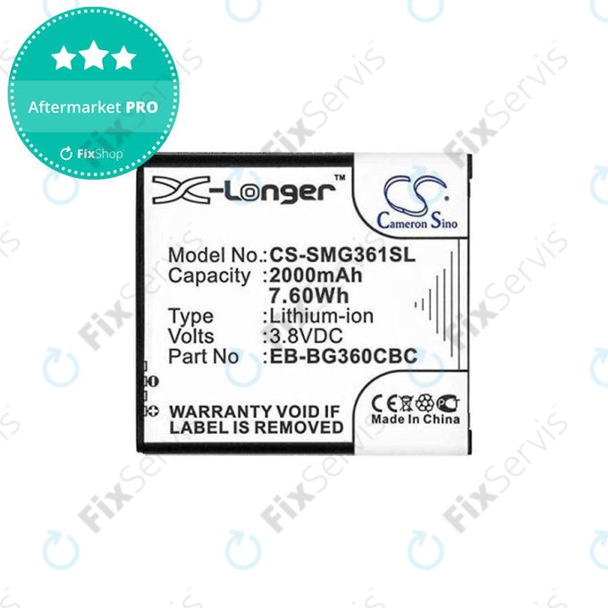 Samsung Galaxy Core Prime G360F - Batéria EB-BG360BBE 2000mAh HQ