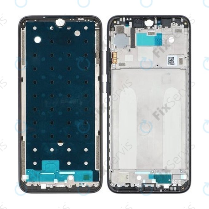 Xiaomi Redmi Note 7 - Predný Rám (Black)