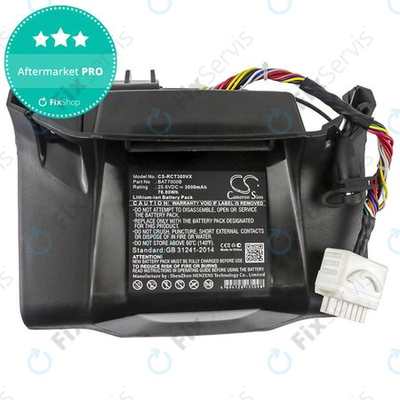 Batéria pre Robomow City MC300, 400, 500, 800, 1000, 1200, 3000mAh, Li-Ion, 25.6V, BAT7000B, HQ