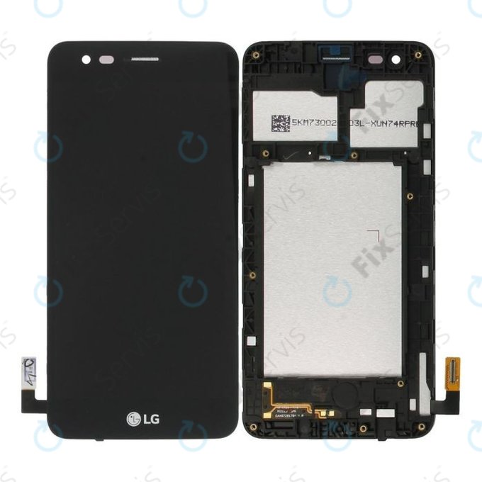 LG K4 M160 (2017) - LCD Displej + Dotykové Sklo + Rám - ACQ89278661