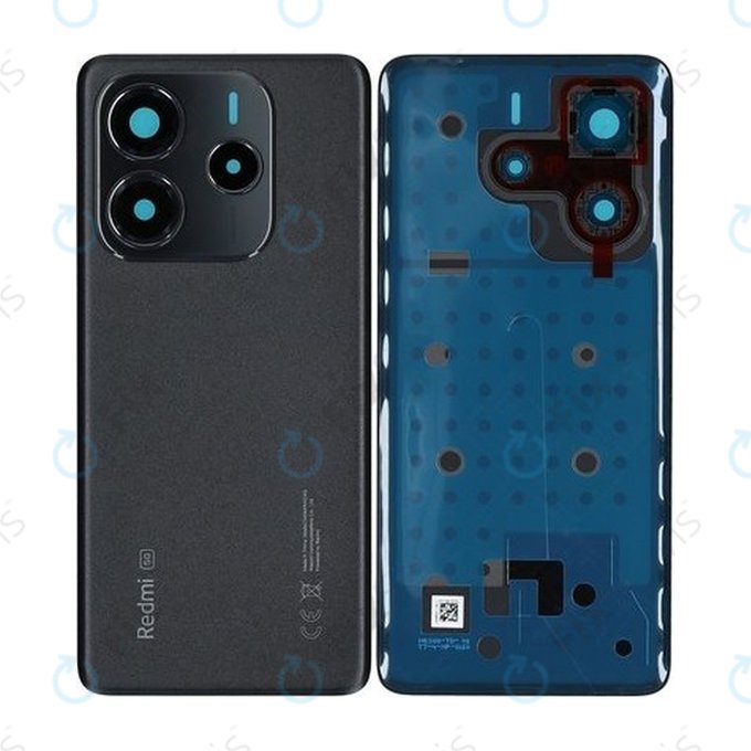 Xiaomi Redmi Note 14 5G 24094RAD4G - Batériový Kryt (Midnight Black) - 56002700O1700 Genuine Service Pack