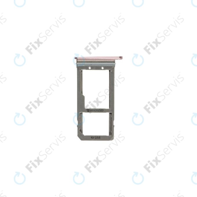 Samsung Galaxy S7 G930F - SIM/SD Slot (Pink) - GH98-39260E Genuine Service Pack
