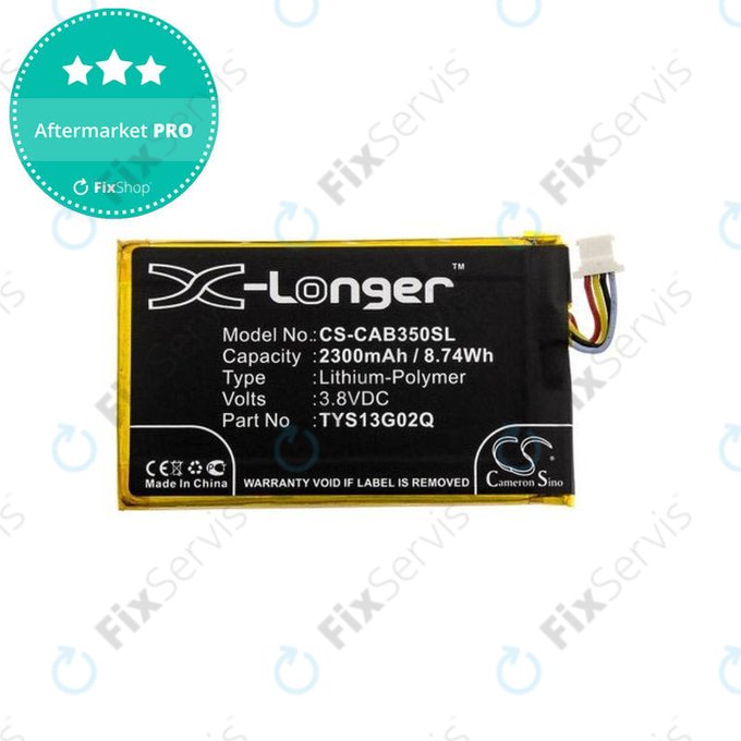 Caterpillar CAT B35 - Batéria TYS13G02Q 2300mAh HQ