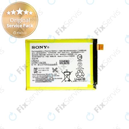 Sony Xperia Z5 Premium E6853, Dual E6883 - Batéria LIS1605ERPC 3430mAh - 1296-2635 Genuine Service Pack