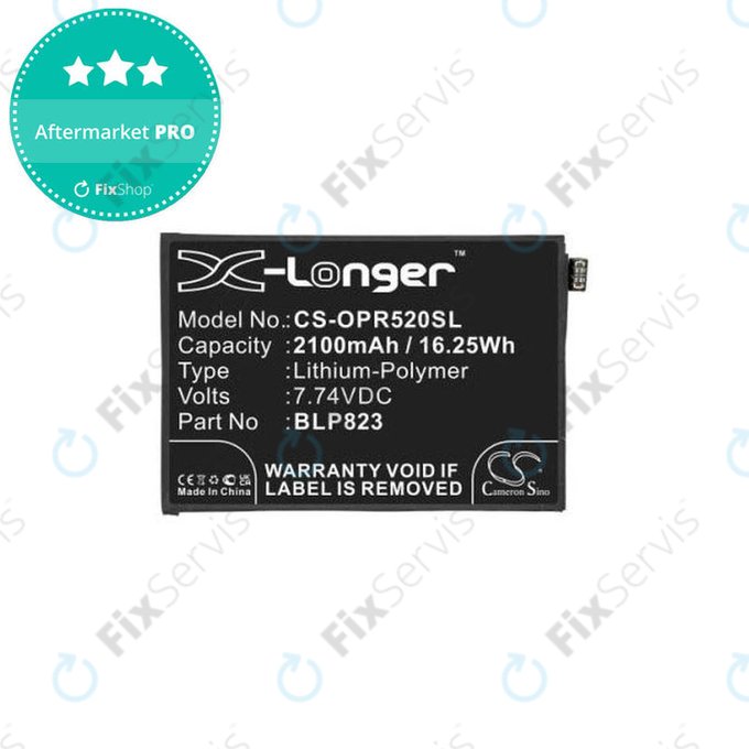 Oppo Reno 5 Pro - Batéria BLP823 2100mAh HQ