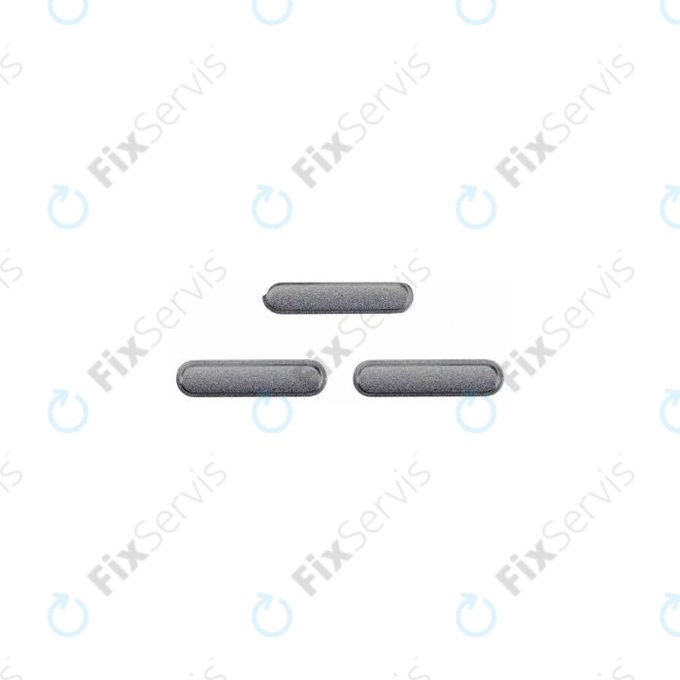 Apple iPad Air 2 - Bočné Tlačidlá (Space Gray)
