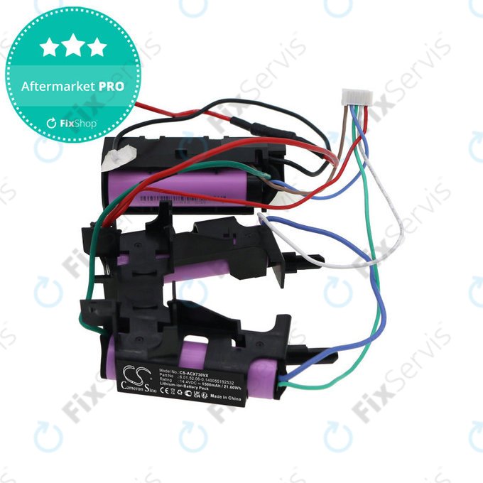 Batéria pre Electrolux EER73BP, EER73IGM, AEG CX 7-2-30, 1500mAh, Li-Ion, 14.4V, 6.01.52.06-0, HQ