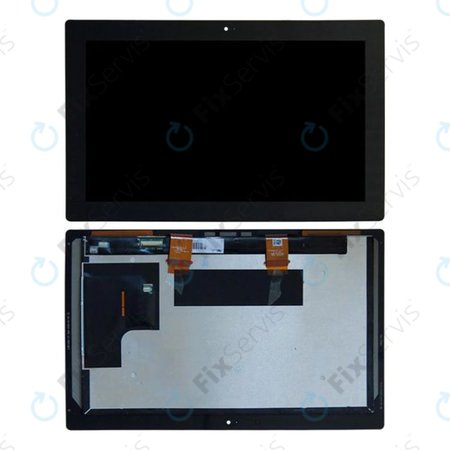 Microsoft Surface Pro, Pro 2 - LCD Displej + Dotykové Sklo (Čierna)