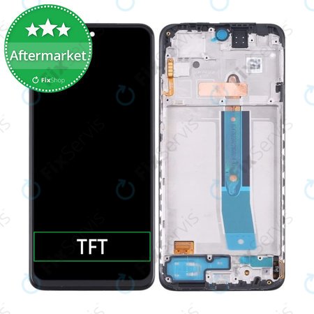 Xiaomi Redmi Note 11, Note 11S, Poco M4 Pro 4G - LCD Displej + Dotykové Sklo + Rám (Graphite Gray) TFT