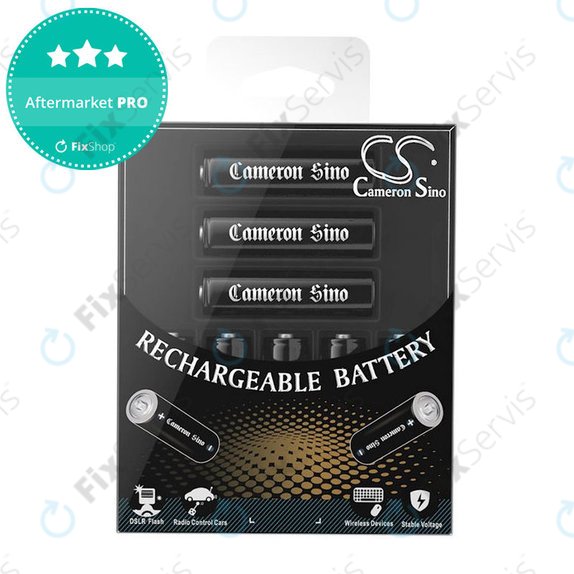 Nabíjateľná batéria, CameronSino AA, 8ks, 2200mAh, Ni-MH, 1.2V, –, HQ