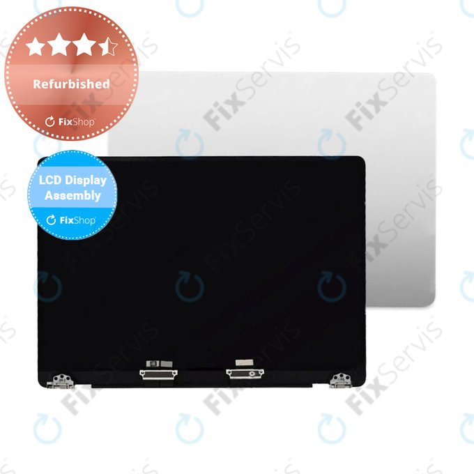 Apple MacBook Pro 14" A2918 M3 (2023) - LCD Displej + Predné Sklo + Kryt (Silver) Refurbished