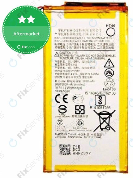Motorola Moto Z2 Play XT1710-09 - Batéria HZ40 3000mAh