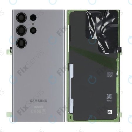 Samsung Galaxy S23 Ultra S918B - Batériový Kryt (Graphite) - GH82-30400E Genuine Service Pack
