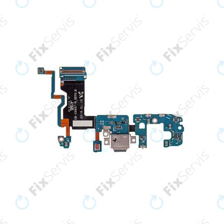 Samsung Galaxy S9 Plus G965F - Nabíjací Konektor + Flex Kábel + Mikrofón - GH97-21682A Genuine Service Pack