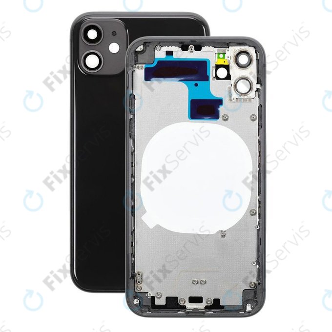 Apple iPhone 11 - Zadný Housing (Black)