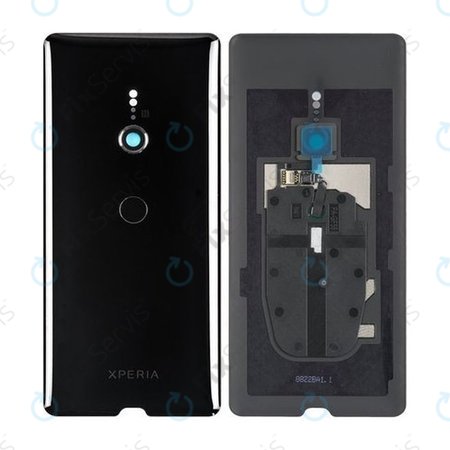 Sony Xperia XZ3 - Batériový Kryt (Black) - 1316-4763 Genuine Service Pack