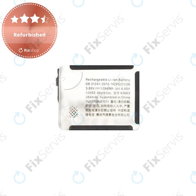 Apple Watch 7 41mm - Batéria A2663 284mAh Refurbished