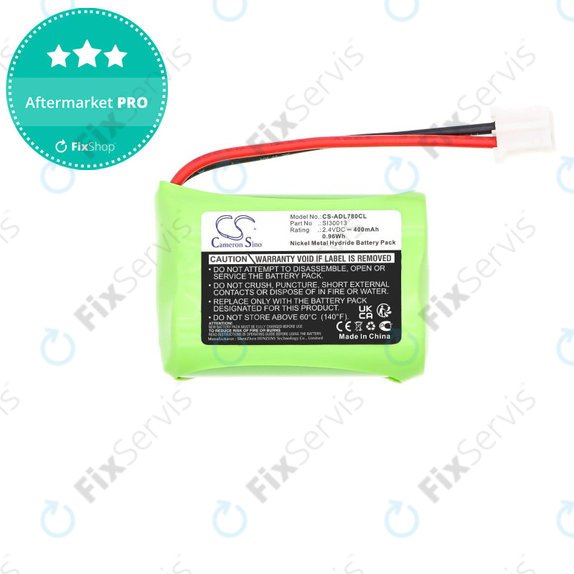 Batéria pre SWITEL MD9300, 9500, AUDIOLINE Dect 7500, 7501, 400mAh, Ni-MH, 2.4V, SL30013, HQ