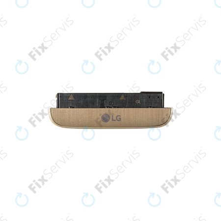 LG G5 H850 - Spodný Modul Kryt (Zlatá) - ACQ88888084