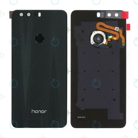 Huawei Honor 8 - Batériový Kryt + Čítačka Odtlačku (Black) - 02350XYW Genuine Service Pack